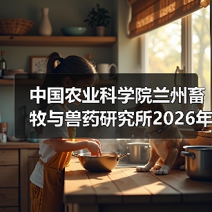中国农业科学院兰州畜牧与兽药研究所2026年度招聘公示(图3)