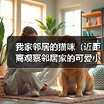 我家邻居的猫咪（近距离观察邻居家的可爱小猫，惊奇发现……）(图3)
