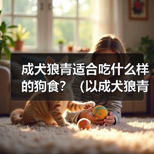 成犬狼青适合吃什么样的狗食？（以成犬狼青为主食的关键营养需求）