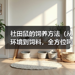 社田鼠的饲养方法（从环境到饲料，全方位呵护你的社田鼠）(图2)