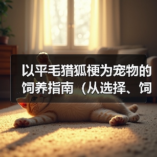 以平毛猎狐梗为宠物的饲养指南（从选择、饲料到训练，了解平毛猎狐梗的一切）(图3)