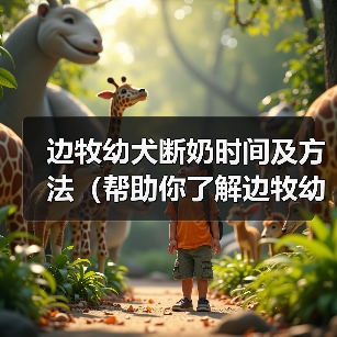 边牧幼犬断奶时间及方法（帮助你了解边牧幼犬断奶的最佳时机和正确方法）(图2)