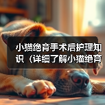 小猫绝育手术后护理知识（详细了解小猫绝育手术后的注意事项和护理措施）(图4)