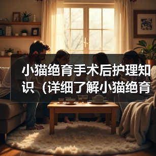 小猫绝育手术后护理知识（详细了解小猫绝育手术后的注意事项和护理措施）(图2)