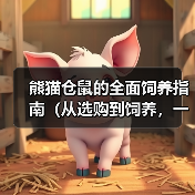 熊猫仓鼠的全面饲养指南（从选购到饲养，一步步教你养好你的宠物熊猫仓鼠）(图3)