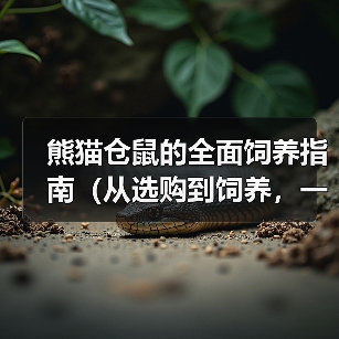 熊猫仓鼠的全面饲养指南（从选购到饲养，一步步教你养好你的宠物熊猫仓鼠）(图1)