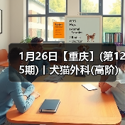 1月26日【重庆】(第125期)丨犬猫外科(高阶)班！含SUB(人人可实操)、乳糜胸等技术！(图2)