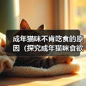 成年猫咪不肯吃食的原因（探究成年猫咪食欲不振的原因及解决方法）(图4)