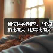 如何科学养护2、3个月的比熊犬（初养比熊犬必看的15个养护指南，掌握这些，让你的宠物更健康）(图3)