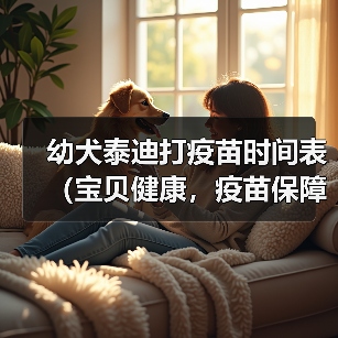 幼犬泰迪打疫苗时间表（宝贝健康，疫苗保障——幼犬泰迪打疫苗时间表及注意事项）(图4)
