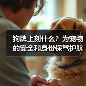狗牌上刻什么？为宠物的安全和身份保驾护航（关键信息标识、个性