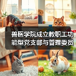 兽医学院成立教职工功能型党支部与管理委员会(图4)