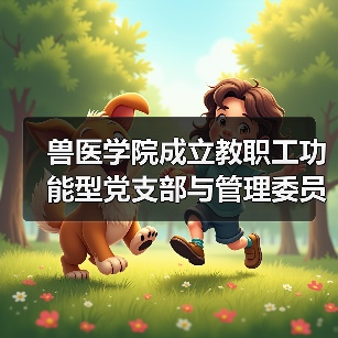 兽医学院成立教职工功能型党支部与管理委员会(图2)