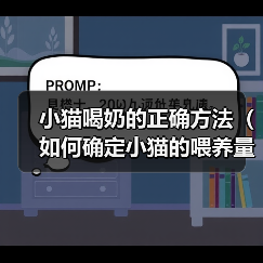 小猫喝奶的正确方法（如何确定小猫的喂养量？）(图3)