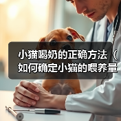 小猫喝奶的正确方法（如何确定小猫的喂养量？）