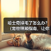 哈士奇掉毛了怎么办？（宠物照顾指南，让你的哈士奇掉毛少如一把梳子）(图3)