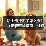 哈士奇掉毛了怎么办？（宠物照顾指南，让你的哈士奇掉毛少如一把梳子）(图2)