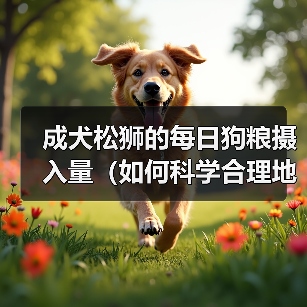 成犬松狮的每日狗粮摄入量（如何科学合理地喂养您的松狮）(图4)