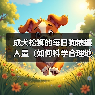 成犬松狮的每日狗粮摄入量（如何科学合理地喂养您的松狮）(图3)