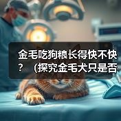 金毛吃狗粮长得快不快？（探究金毛犬只是否需特殊饮食及狗粮是否有助于其成长）(图3)