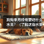 狗狗来月经需要吃什么水果？（了解这些水果，让狗狗更健康！）