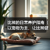 比熊的日常养护指南（以宠物为主，让比熊健康成长）(图3)