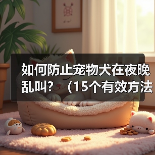 如何防止宠物犬在夜晚乱叫？（15个有效方法让你的宠物犬安静一夜）(图3)