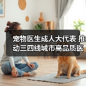 宠物医生成人大代表 推动三四线城市高品质医疗服务(图2)