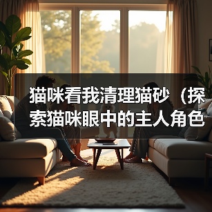 猫咪看我清理猫砂（探索猫咪眼中的主人角色，提高与猫咪的亲密度）(图3)
