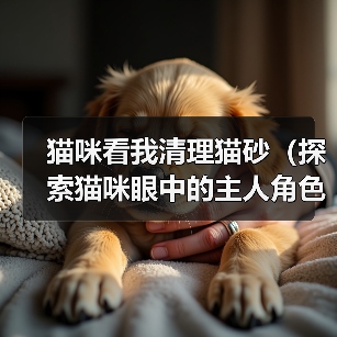 猫咪看我清理猫砂（探索猫咪眼中的主人角色