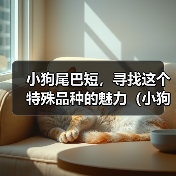小狗尾巴短，寻找这个特殊品种的魅力（小狗尾巴短的奇特魅力与特征）(图3)