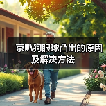 京叭狗眼球凸出的原因及解决方法(图2)