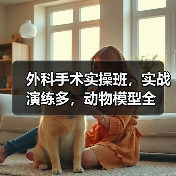 外科手术实操班，实战演练多，动物模型全