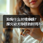 狗狗什么时候睁眼？（探究幼犬睁眼的时间与原因，）(图3)