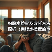 狗腹水检查及诊断方法探析（狗腹水检查的重