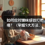 如何应对猫咪感冒打喷嚏？（掌握5大方法，