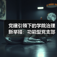 党建引领下的学院治理新举措：功能型党支部与管理委员会成立(图2)