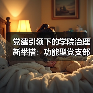 党建引领下的学院治理新举措：功能型党支部
