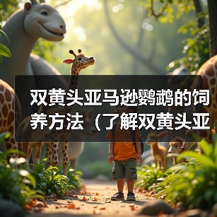 双黄头亚马逊鹦鹉的饲养方法（了解双黄头亚马逊鹦鹉，创造温馨家园）(图2)