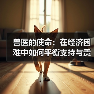 兽医的使命:在经济困难中如何平衡支持与责任?(图3) 兽医的使命:在经济困难中如何平衡支持与责任?(图3)