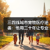 三四线城市宠物医疗逆袭：他用二十年让专业
