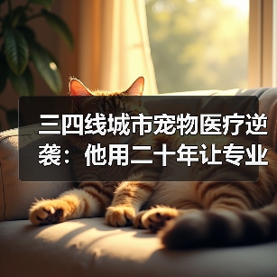 三四线城市宠物医疗逆袭:他用二十年让专业服务走进千家万户(图3) 三四线城市宠物医疗逆袭:他用二十年让专业服务走进千家万户(图3)