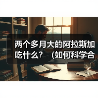 两个多月大的阿拉斯加吃什么?(如何科学合理地为小狗提供营养?)(图3) 两个多月大的阿拉斯加吃什么?(如何科学合理地为小狗提供营养?)(图3)