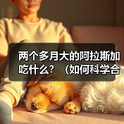 两个多月大的阿拉斯加吃什么?(如何科学合理地为小狗提供营养?)(图4) 两个多月大的阿拉斯加吃什么?(如何科学合理地为小狗提供营养?)(图4)
