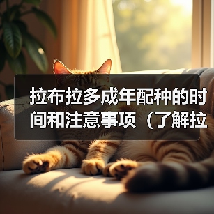 拉布拉多成年配种的时间和注意事项（了解拉