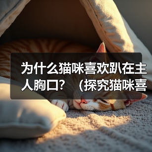 为什么猫咪喜欢趴在主人胸口?(探究猫咪喜欢趴在主人胸口的原因及其意义)(图1) 为什么猫咪喜欢趴在主人胸口?(探究猫咪喜欢趴在主人胸口的原因及其意义)(图1)