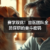 赛学双优!兽医团队全员保研的奋斗密码(图3) 赛学双优!兽医团队全员保研的奋斗密码(图3)