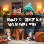 赛学双优!兽医团队全员保研的奋斗密码(图2) 赛学双优!兽医团队全员保研的奋斗密码(图2)