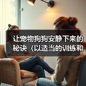 让宠物狗狗安静下来的秘诀(以适当的训练和生活习惯改变让狗狗更加平静)(图1) 让宠物狗狗安静下来的秘诀(以适当的训练和生活习惯改变让狗狗更加平静)(图1)