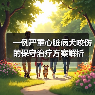 一例严重心脏病犬咬伤的保守治疗方案解析(图3)